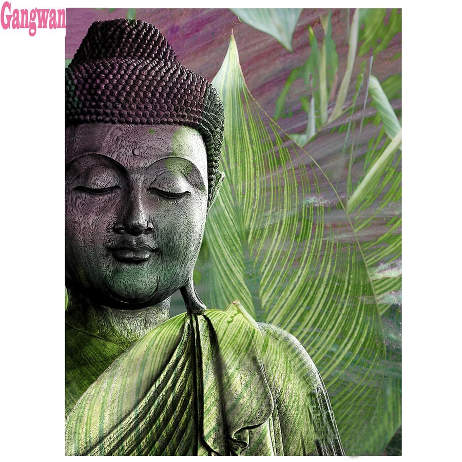 

diamond Buddha zen pattern full square/round Diamond Painting cross stitch Diamond mosaic embroidery rhinestone painting decor