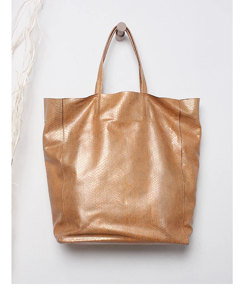 

2020 new genuine leather women's oversized shoulder bag commuter bag first layer soft cowhide bag shoulder