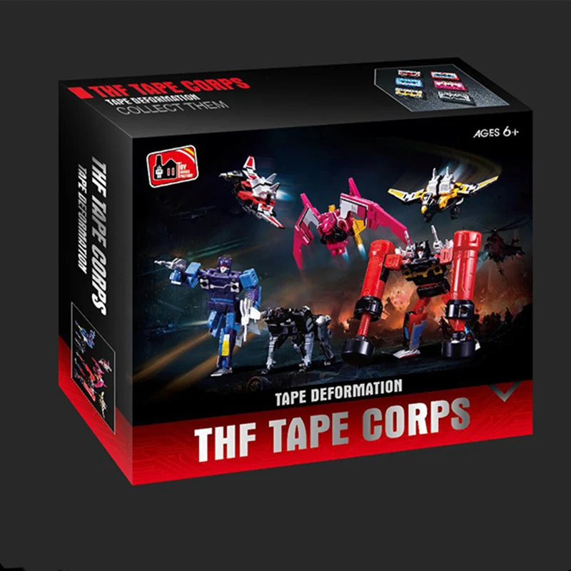 G1 THF робот-трансформер Soundwave шесть магнитных лент группа румян Laserbeak зумпила KO