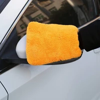 double sided coral fleece waterproof not damaging paint multi function household cleaning gloves cleaning gloves