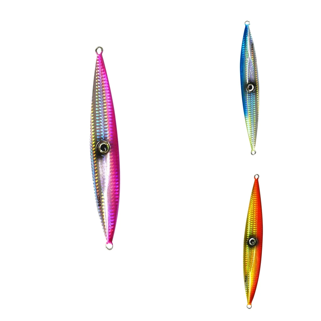 250g 19.5cm Metal Fishing Lure Vertical Jigging Bait Hard Heavy Weight Crankbait for Casting | Спорт и развлечения