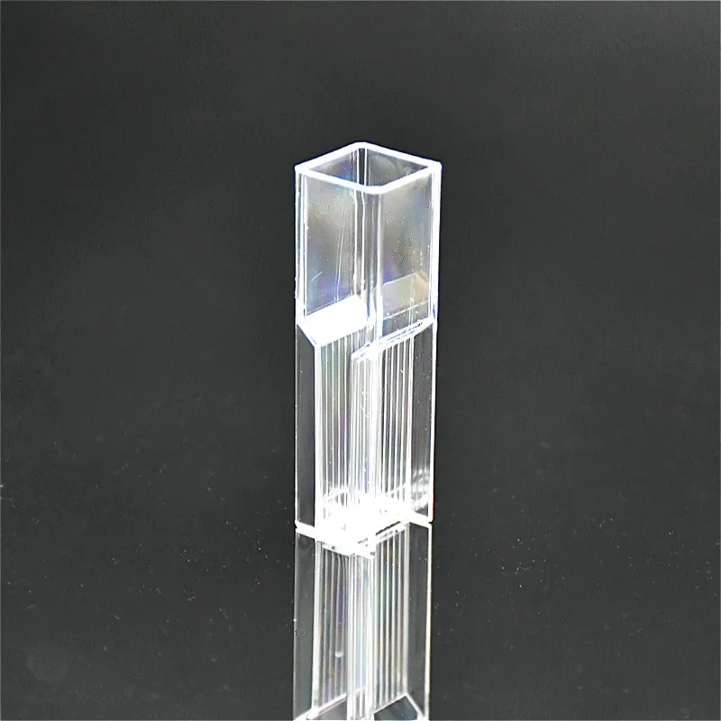 Спектрофотометр PS Cuvette 1 5 мл/2 мл полумикро пластиковый Cuvettes легкий путь Диапазон
