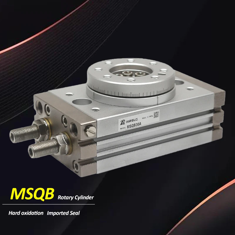 Пневматический цилиндр HRQ/MSQB10A 20A 30A 50A Регулируемый поворотный буфер MSQB 0-190