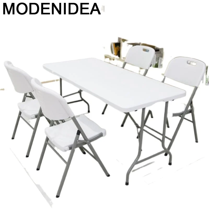 

Yemek Masasi Portable Tisch Oro Kids Ouro Small Apartment Plegable Kitchen Furniture Folding Mesa De Jantar Dinner Table
