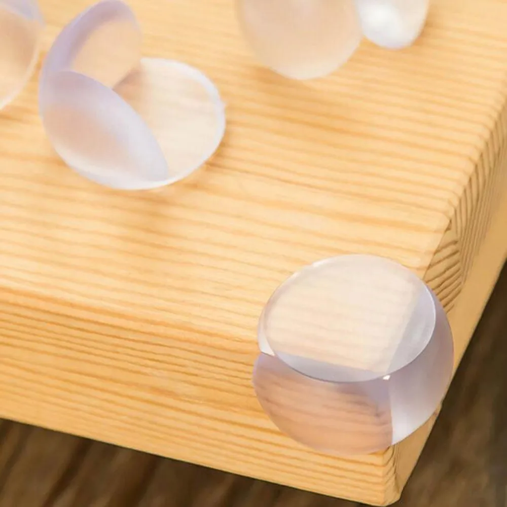 6 маленьких детей безопасности Мягкий Силиконовый протектор стола для угловая