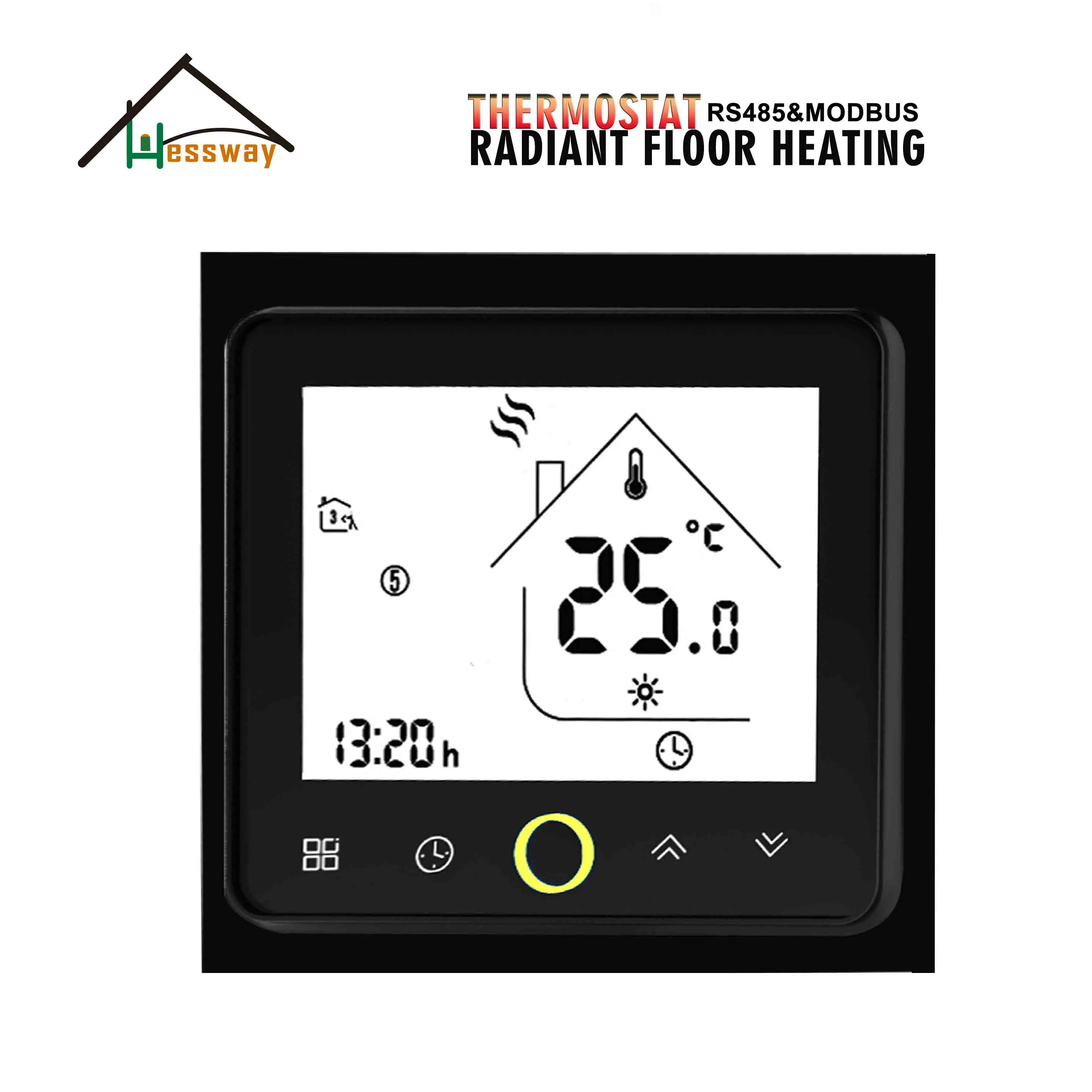 HESSWAY RS485&ampMODBUS NO/NC remote control Thermostat for Warm Floor | Бытовая техника