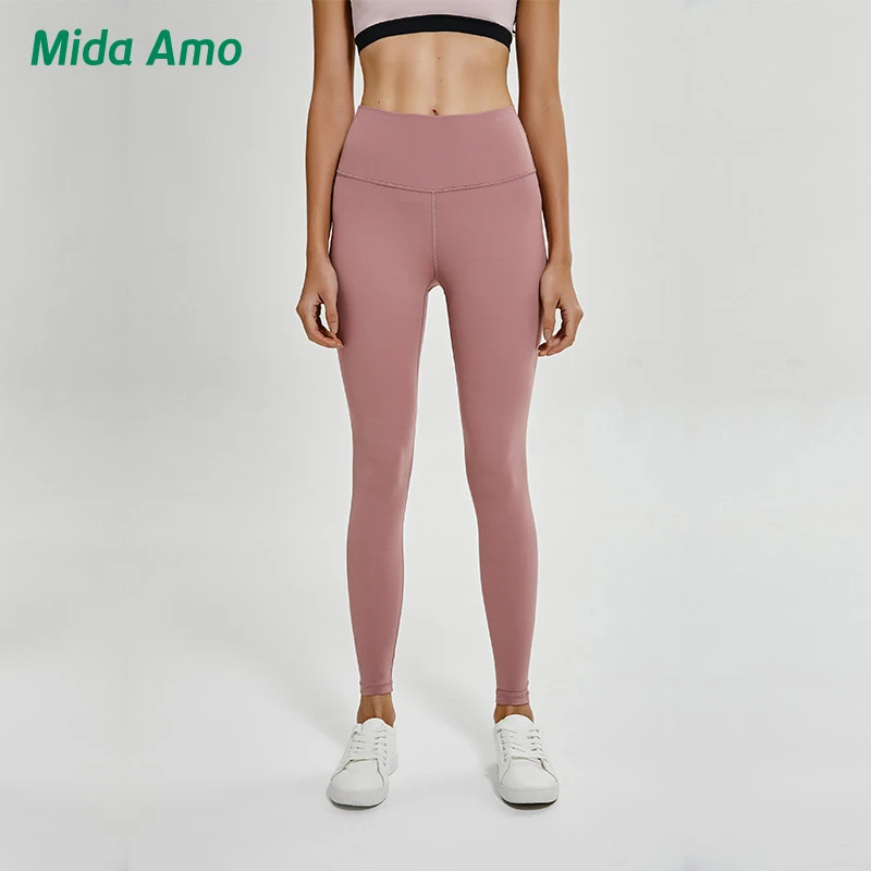 KFDD Новое поступление карманные Бесшовные штаны для йоги с высокой талией фитнеса