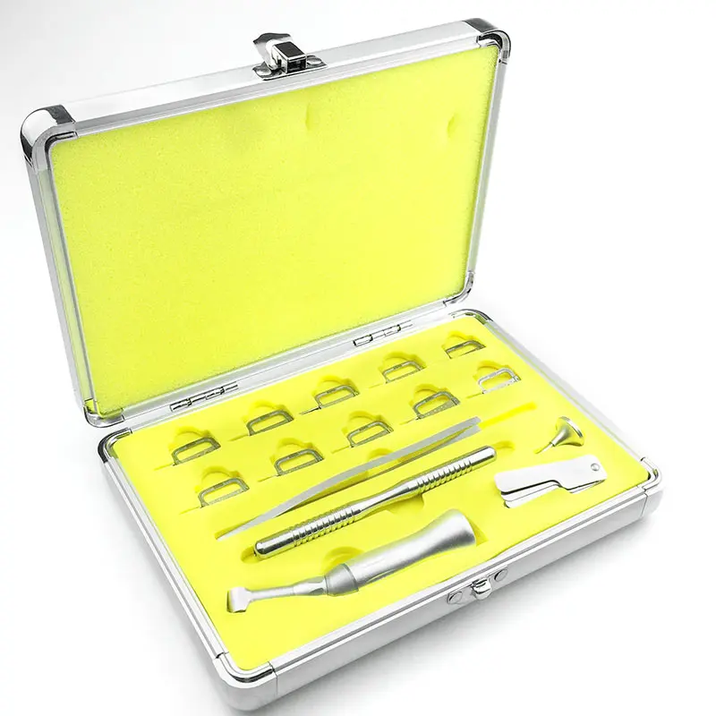 

1 Kit Dental 4:1 Reduction Contra Angle Dental Handpiece Interproximal Strips Kit Dental Supplies