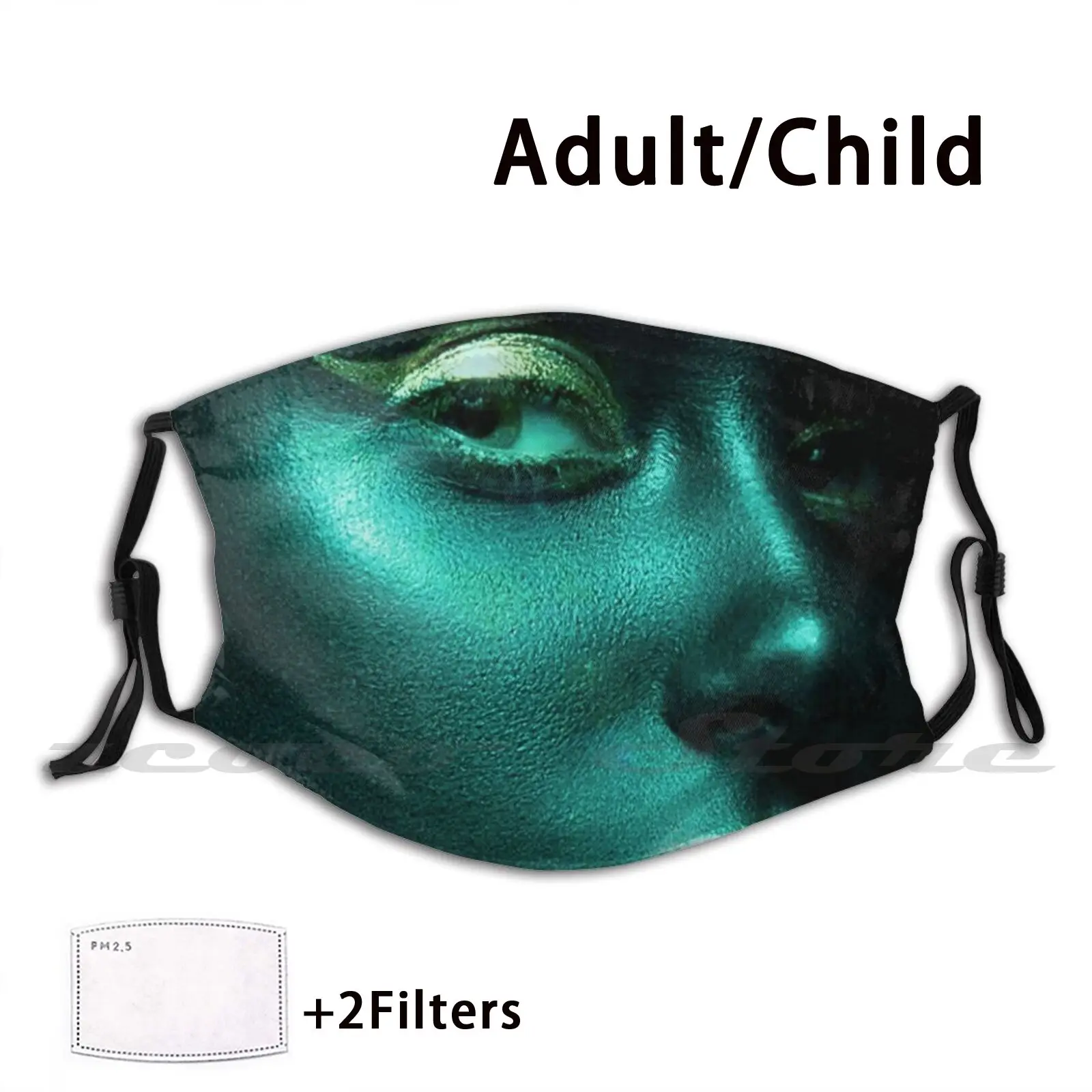 Африканская королева моющаяся трендовая индивидуальная фильтрующая маска Pm2.5