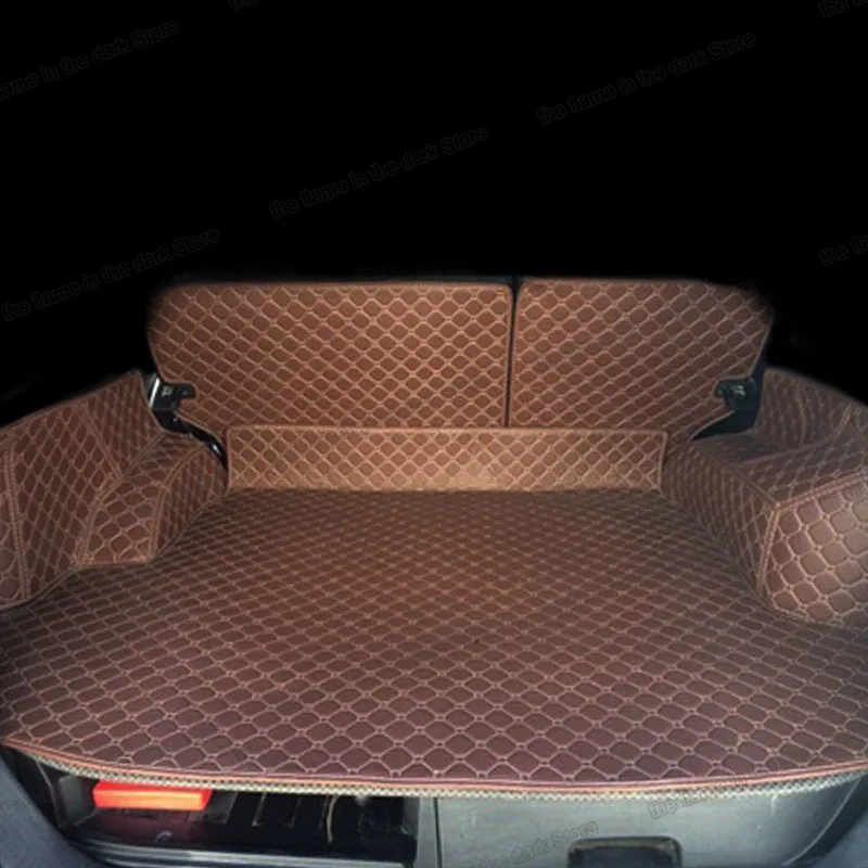 Lsrtw2017 кожаный коврик для багажника автомобиля Коврики Nissan X trail t31 x 2007 2008 2009 2010 2011