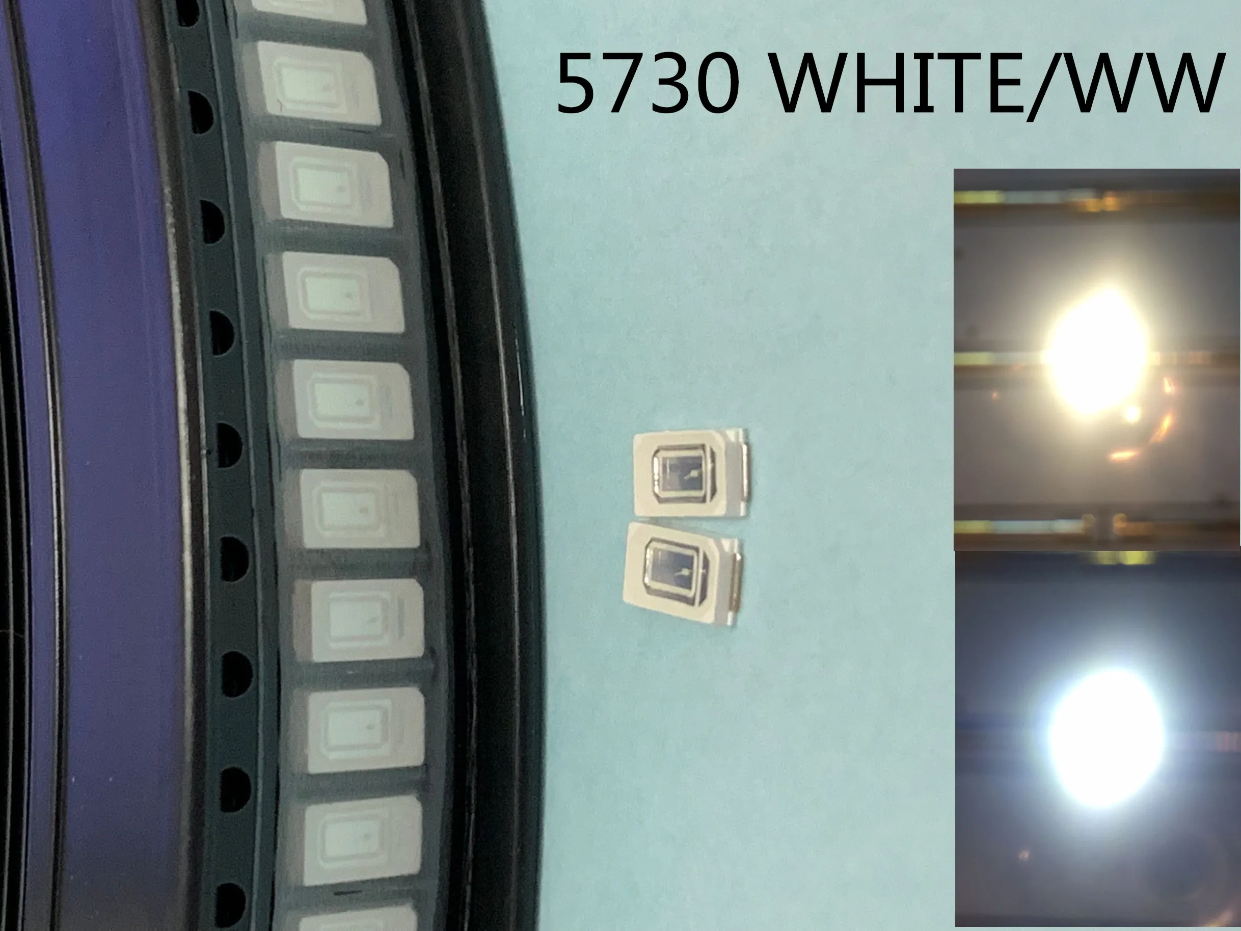 200 шт. SMD 5730 белый диод 0 5 Вт светодиодный 5630 6000k 6500k супер яркий чип SMD5630 5730SMD 150mA PCB SMT