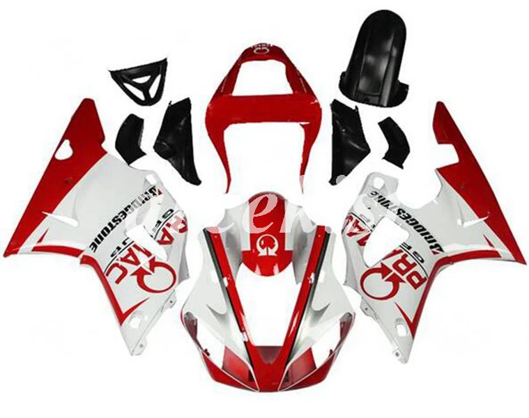

НОВЫЕ комплекты обтекателей из АБС-пластика, подходят для Yamaha YZF 1000 R1 00 01 YZF-R1 2000 2001, комплект обтекателей для мотоциклов, Обтекатели красного ...
