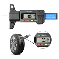 0 25 4mm lcd digital vehicle tyre tread depth gauge measuring caliper tire repair tools