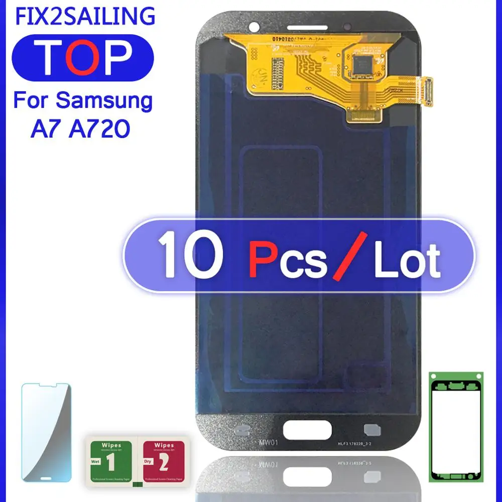 ЖК дисплей Super AMOLED 100% протестированный рабочий сенсорный экран в сборе для Samsung