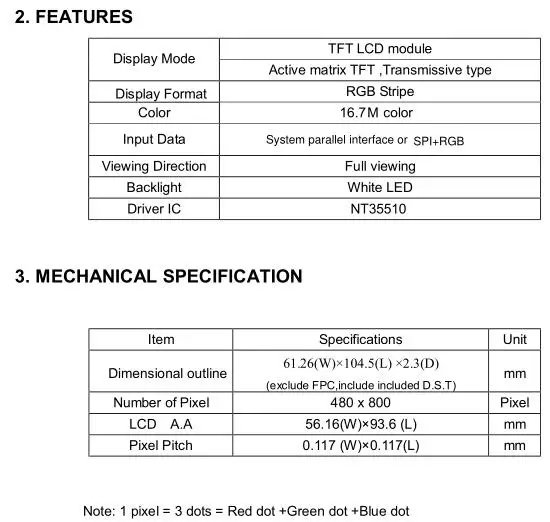 Емкостный 4,3 дюймовый модуль ips экран TFT lcd емкостная сенсорная панель дисплей 480x800 разрешение NT35510 контроллер MCU 8080