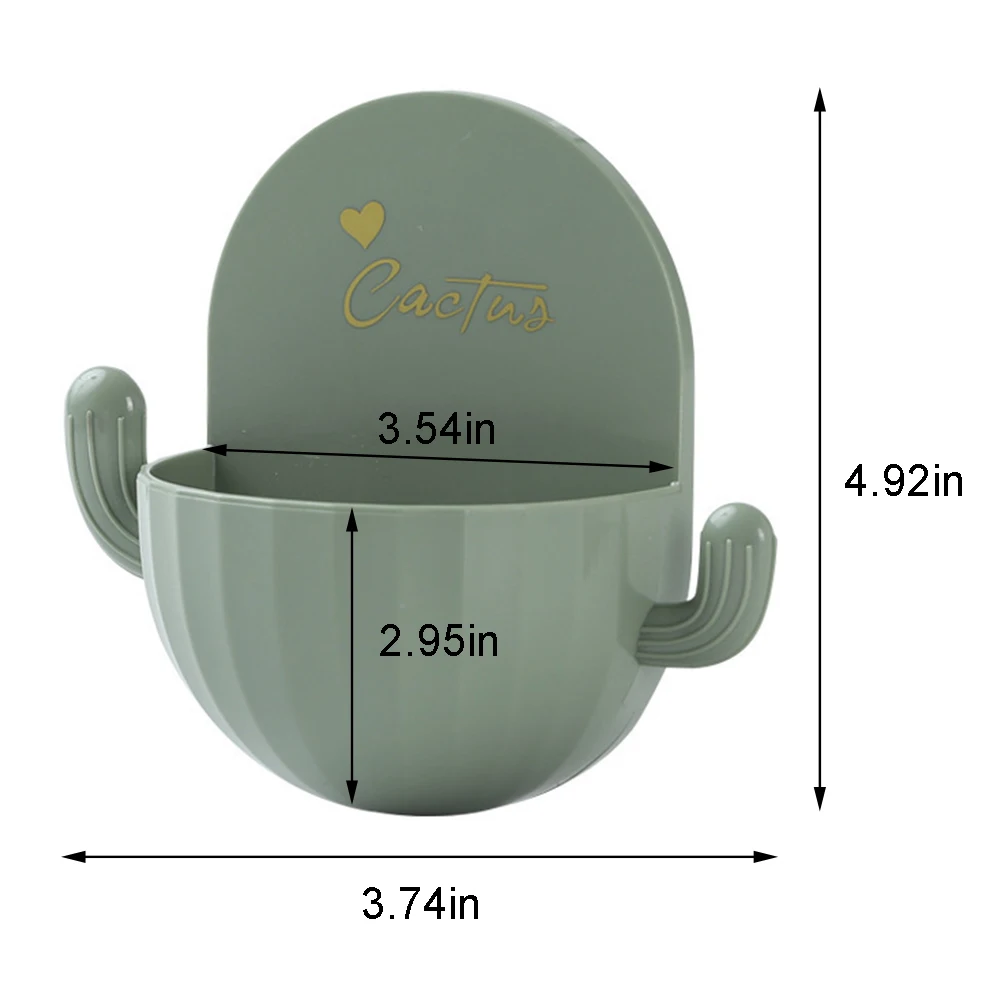 

Home Wall Self-adhesive Storage Rack Holder For Kitchen Bathroom Toothbrush Storage Wall-mounted Holder Bottom Hole Design Rack