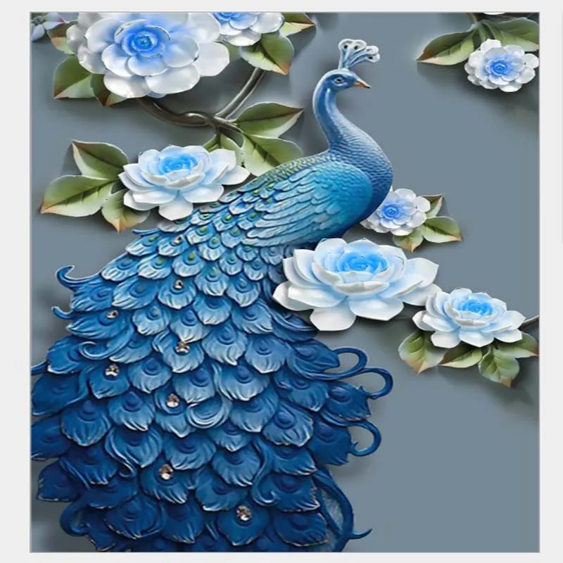 

Canvas Paintings Wall Picture New Chinese Framless Animal Wall Arts Aesthetic Home Living Room Posters Bedroom Wall Decoration