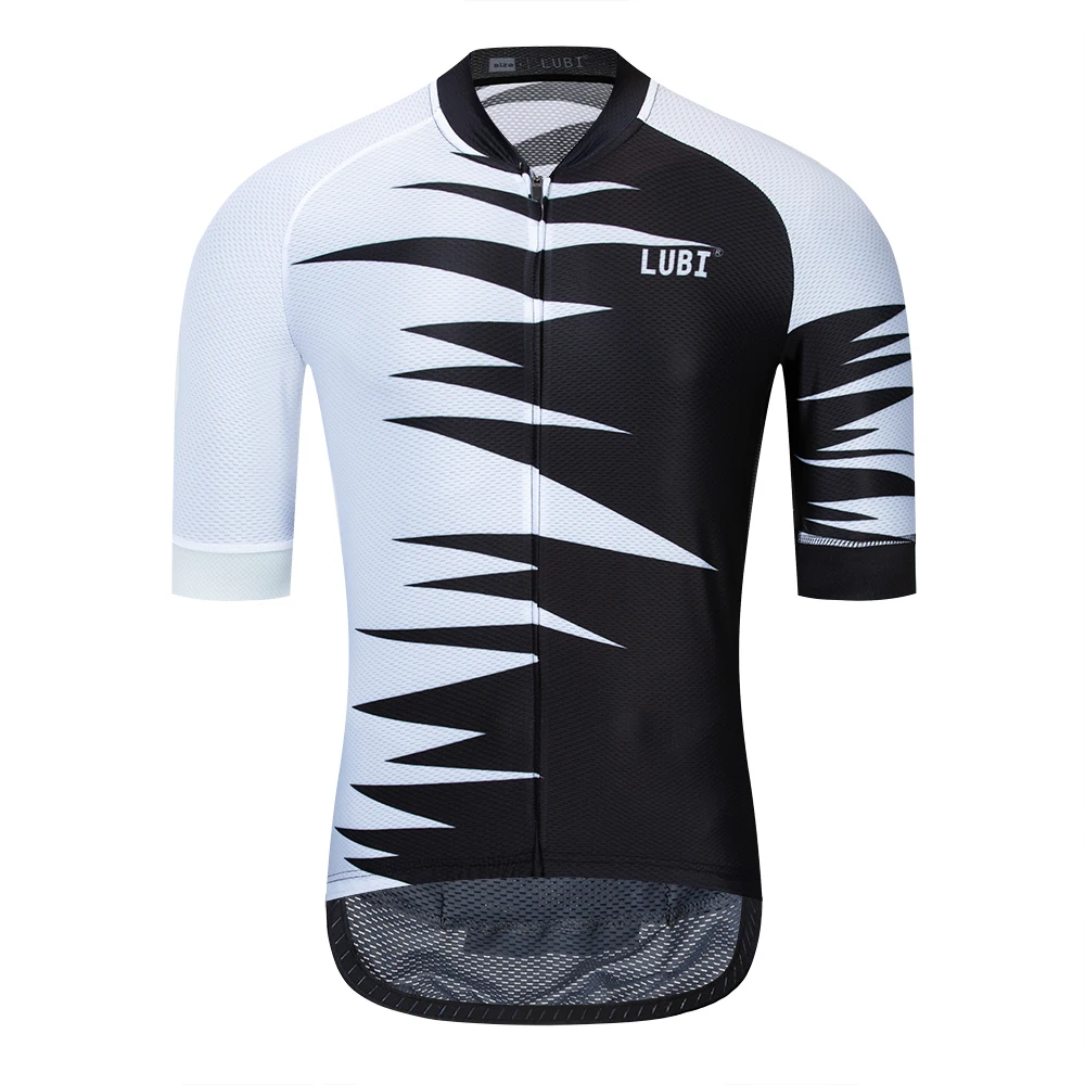 LUBI 2020 Велоспорт Джерси лето 100% полиэстер велосипедная одежда спортивная MTB