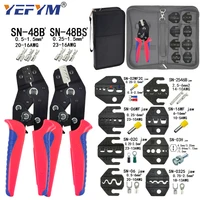 crimping pliers set sn 48bssn 48bsn 28b jaw kit for 2 8 4 8 6 3 vh3 96tubeinsulation terminals electrical clamp min tools