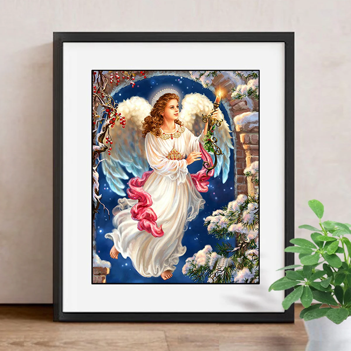 Алмазная живопись религиозный узор домашний декор полный квадрат вышитый