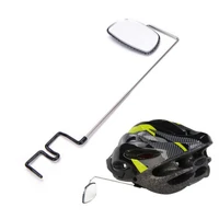 bicycle rear view mirror bike cycling wide range back sight reflector adjustable left right mirror handlebar