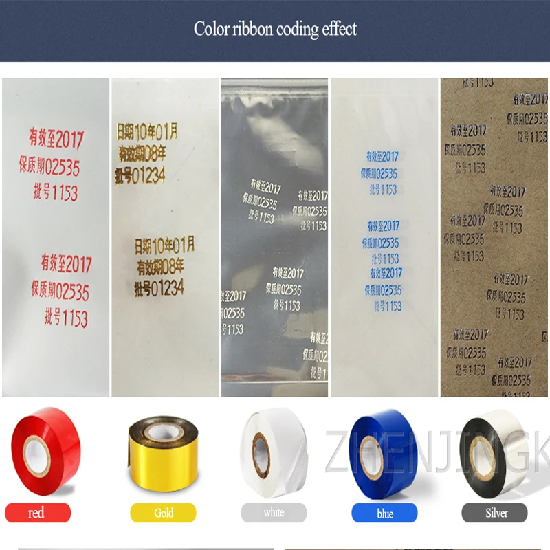 

Ribbon Coding Machine Date of Production Printer Stamping Machine Direct Heating Coder Hand Pressure Printing Machine Print Tool