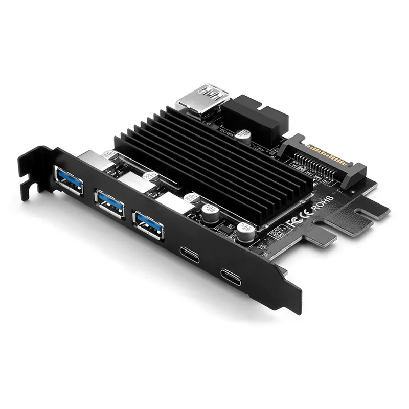 плата расширения usb3 0 type c pci e плата р