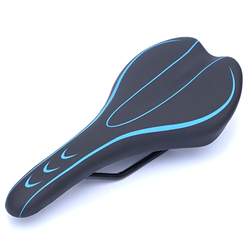 Велосипедное Сиденье универсальное седло многоцветное расширенное удобное