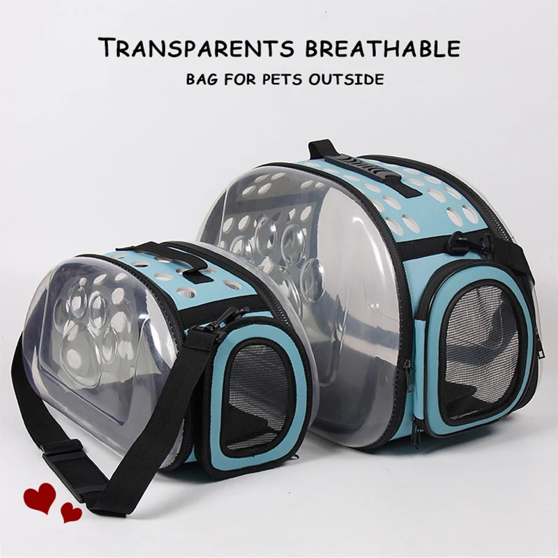 Складная воздухопроницаемая сумка для перевозки кошек портативная уличная