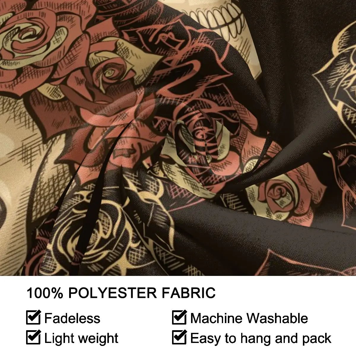 

Vintage Day Of The Dead Roses And Skull Tapestry Wall Hanging Tapestries Home Wall Cool Decor Wall Cloth Carpet 60x40 inch