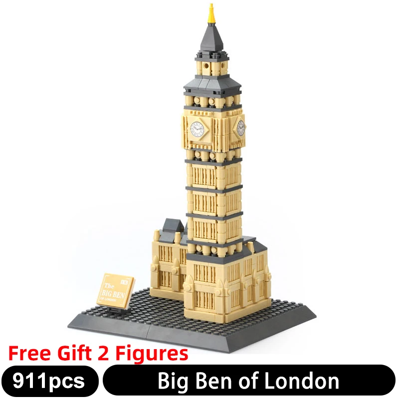 7012 911 шт. всемирно популярный классический архитектурный конструктор блокирует