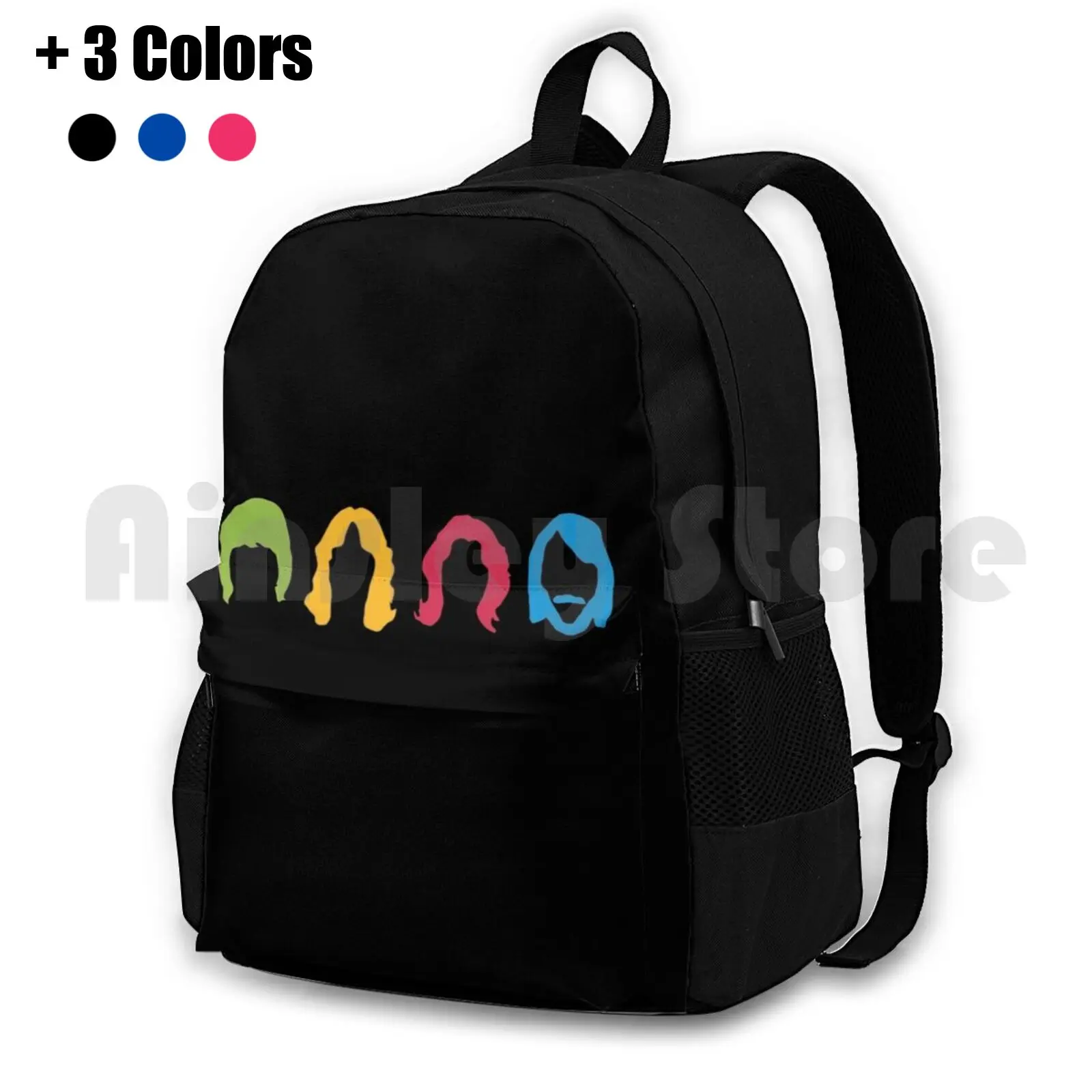 

Kanggo Tombo Kangen Jroning Dodo Outdoor Hiking Backpack Riding Climbing Sports Bag Mamma Mia Band Dancing Queen Swedish Gold