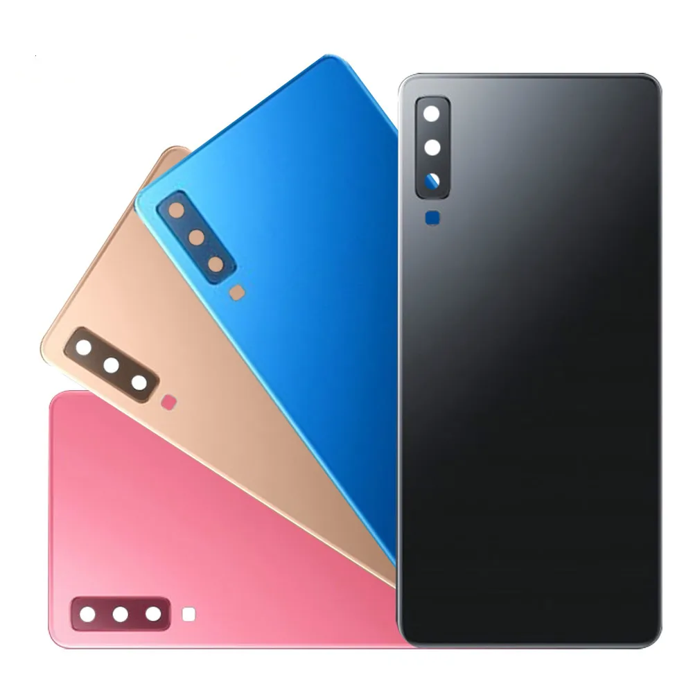 Новинка 100% года задняя крышка батарейного отсека для Samsung Galaxy A7 2018 A750 A750F