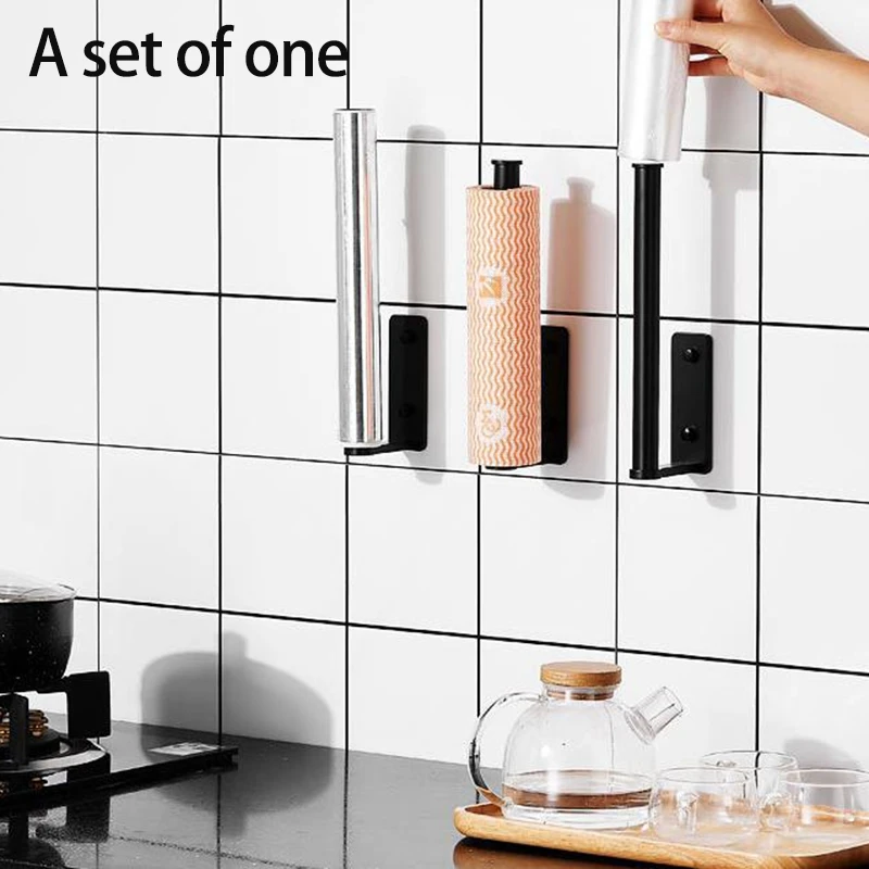 

Wall Mount Toilet Paper Holder Bathroom Kitchen Roll Paper Tissue Towel Rack Hotel Toilet Roll Paper Towel Holder