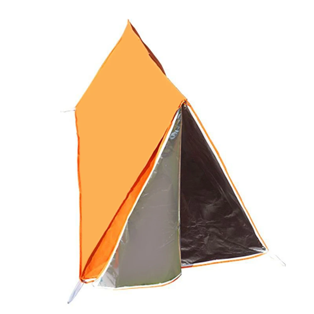 Палатка для выживания на открытом воздухе складное одеяло сна укрытие защиты от