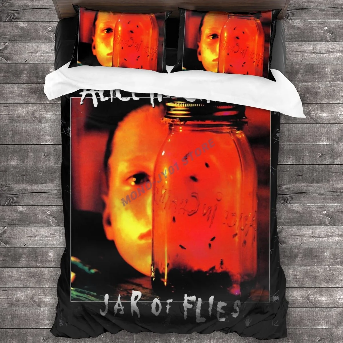 

Alice In Jar Of Flies Chains Tour 2019 2020 Bentang Bedding Set Duvet Cover Pillowcases Comforter Bedding Sets Bedclothes