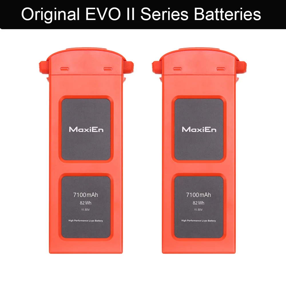 Оригинальный аккумулятор серии EVO II 7100 мАч литиевые зарядные батареи для Autel Robotic