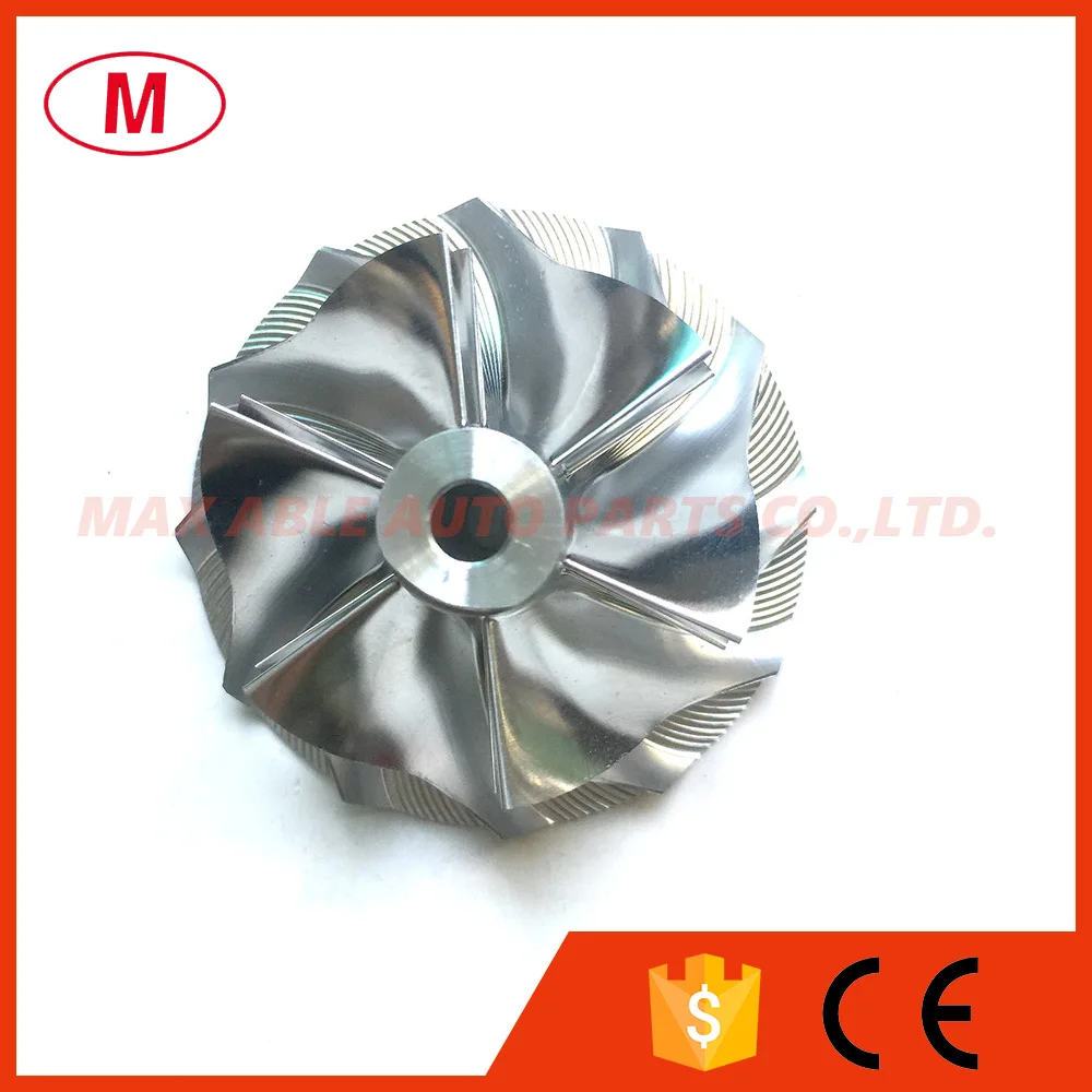 TD04 49177-43300 11G FB 37 90/49 00 мм 6 + лопасти турбо заготовка компрессорного колеса/алюминий