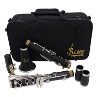 bb clarinet 17 keys bakelite wooden professional woodwind instrument tenor clarinet with box reeds musical instrument parts