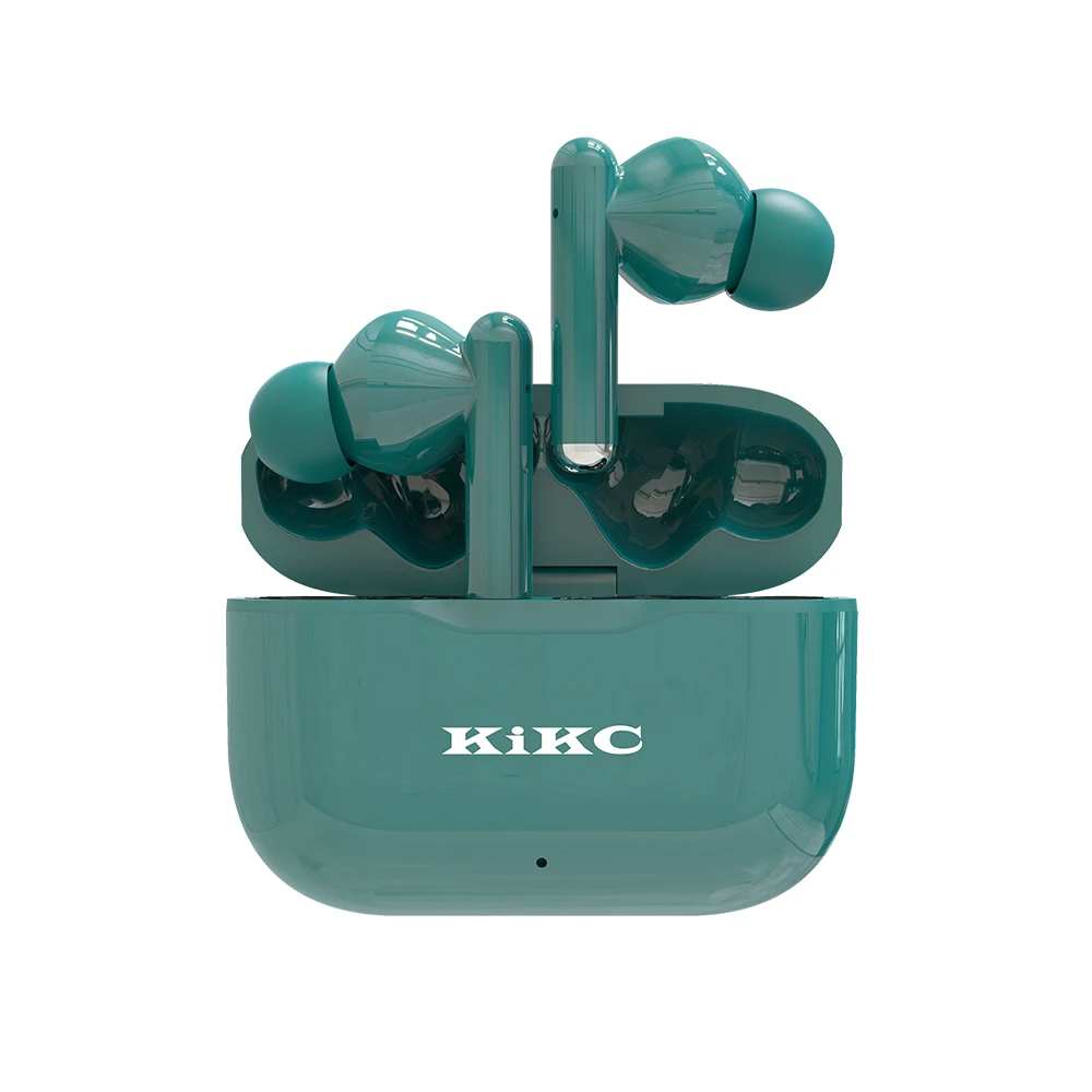 

KIKC Earphones Case Wireless TWS Headset Earbuds Waterproof Bluetooth ABS Earphone For Huawei Xiaomi Iphone