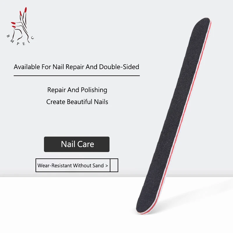 

Nails File Professional Pedicure Buffer Wooden Sandpaper Grinding Polishing Manicure Tool Double Side Sanding File Nail Tools