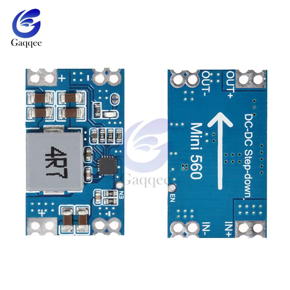 5A DC-DC Mini560 понижающий источник стабилизированного напряжения модуль Выход 3 5В 9В