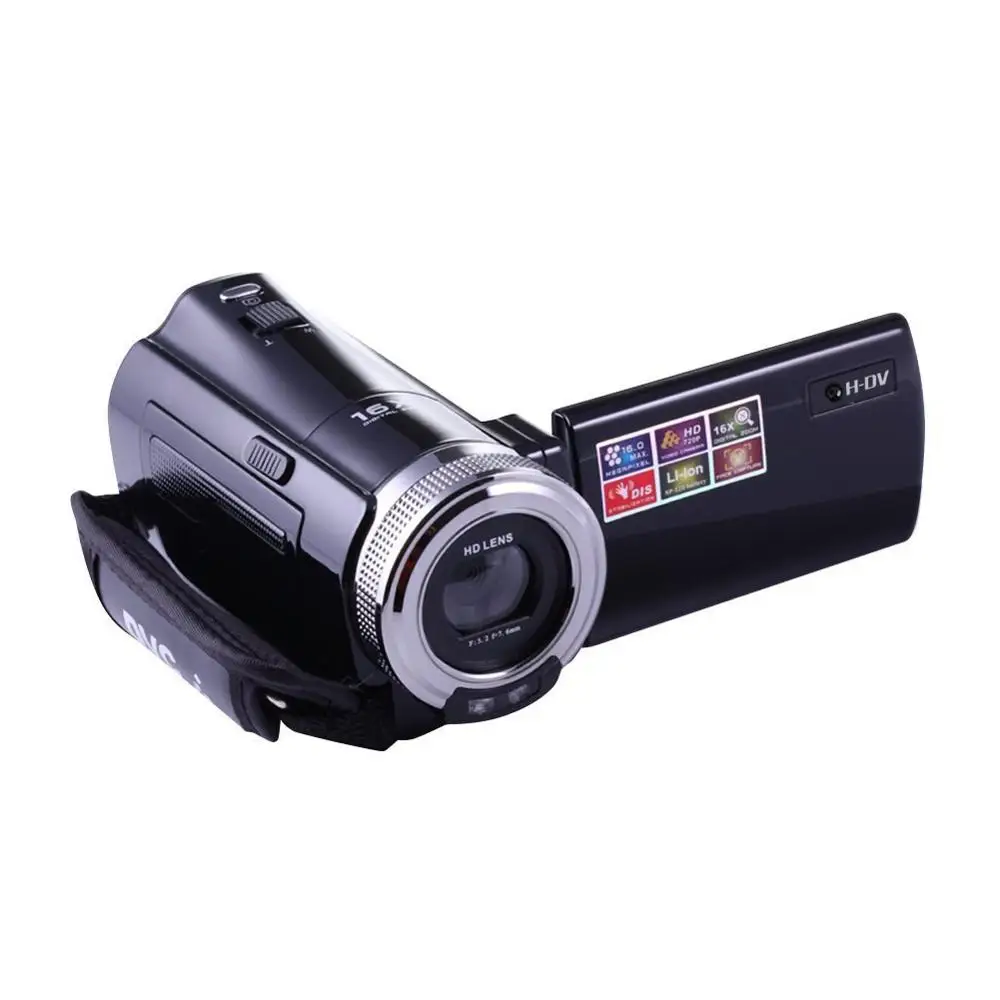 

Mini DV 16MP High Definition Digital Video Camcorder DVR 2.7'' TFT LCD 16x Zoom 1280 x 720p HD Video Recorder