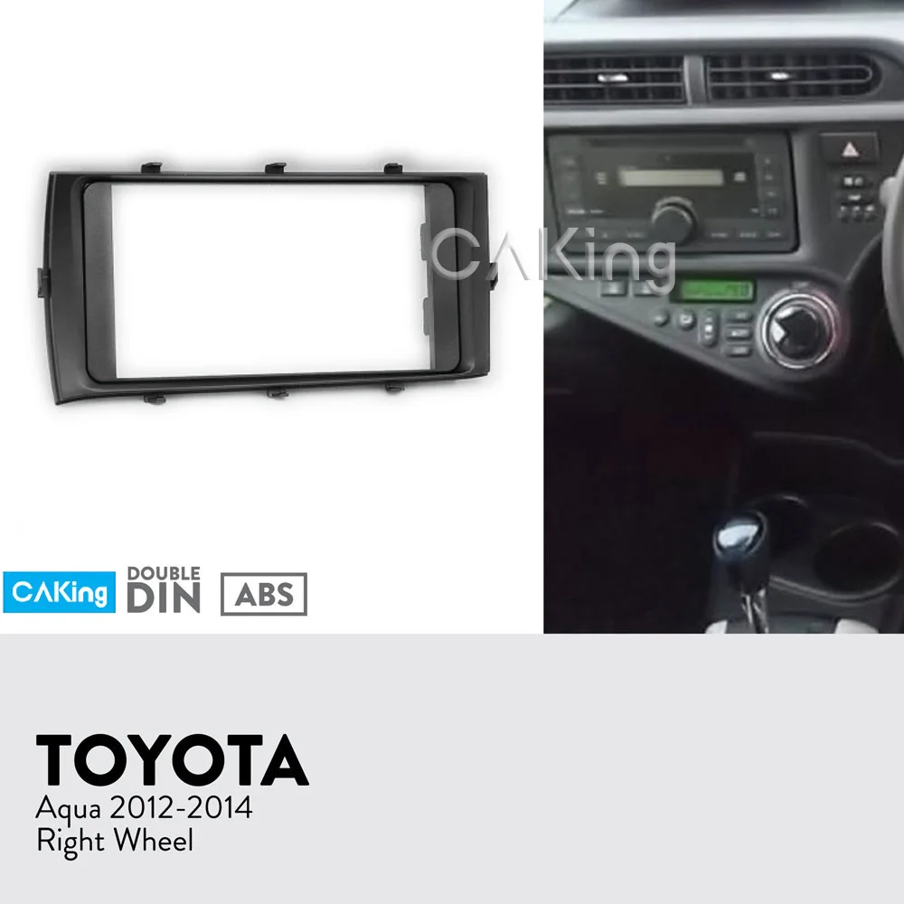 Автомобильная панель Fascia Для Toyota Aqua 2012 2014 (правое колесо) комплект фитингов для