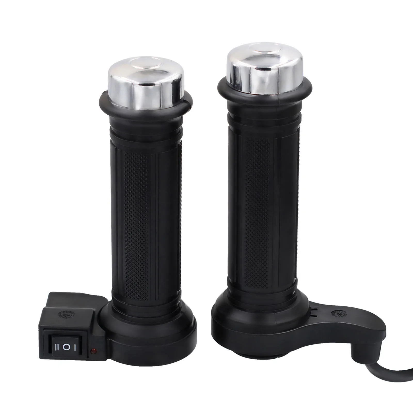 

7/8" 22mm Electric Heated Hand Grips Hot Warm Handlebar Grip For Kawasaki ZX636R / ZX6RR NINJA 650R/ER-6F