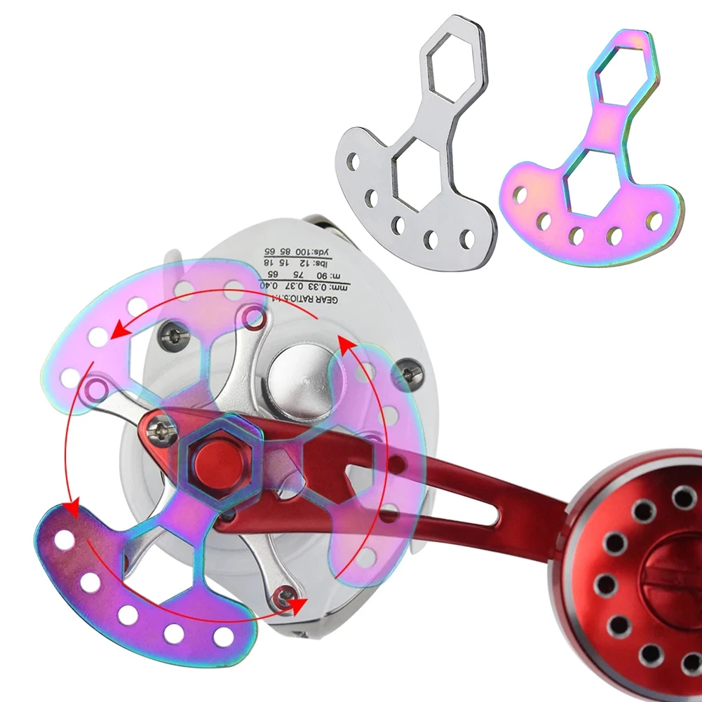 

Fishing Handle Knob Cap Remove Open Tools Portable Fishing Reel Handle M7/M8 Screw Remove Tool Fishing Reel Tackle Tool Pesca