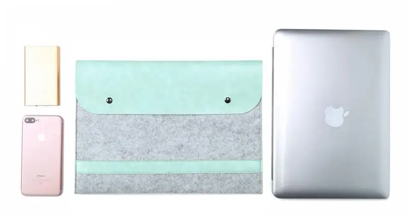 Модный шерстяной фетровый карман для ноутбука сумка чехол для Macbook Air Pro retina 11 12 13 15 Xiaomi Mi чехол для ноутбука 13,3