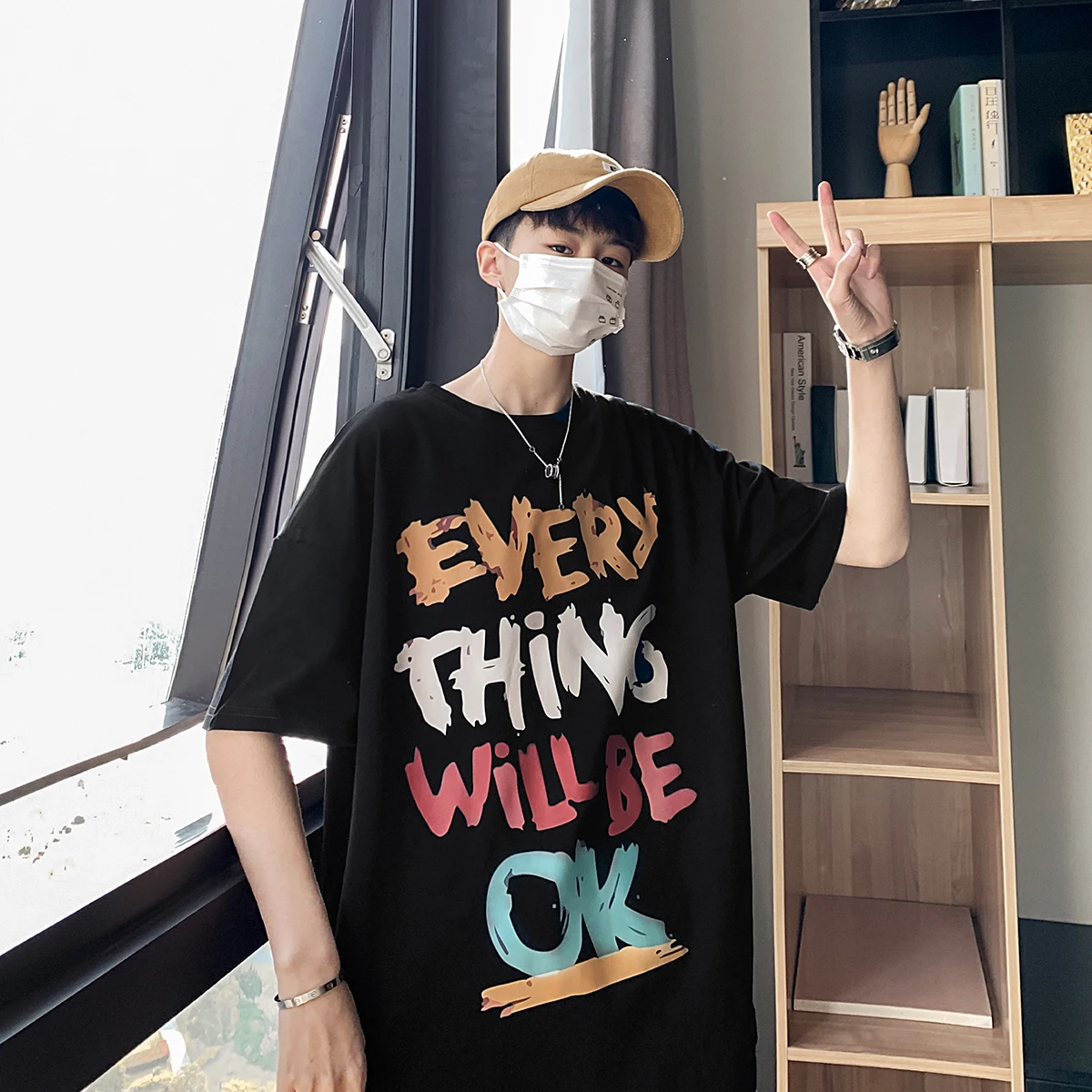 2020 размера плюс мужские футболки модные принтованные хип хоп для мужчин