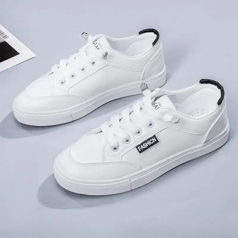 

Женские нескользящие туфли из ПУ кожи, с круглым носком, на шнуровке