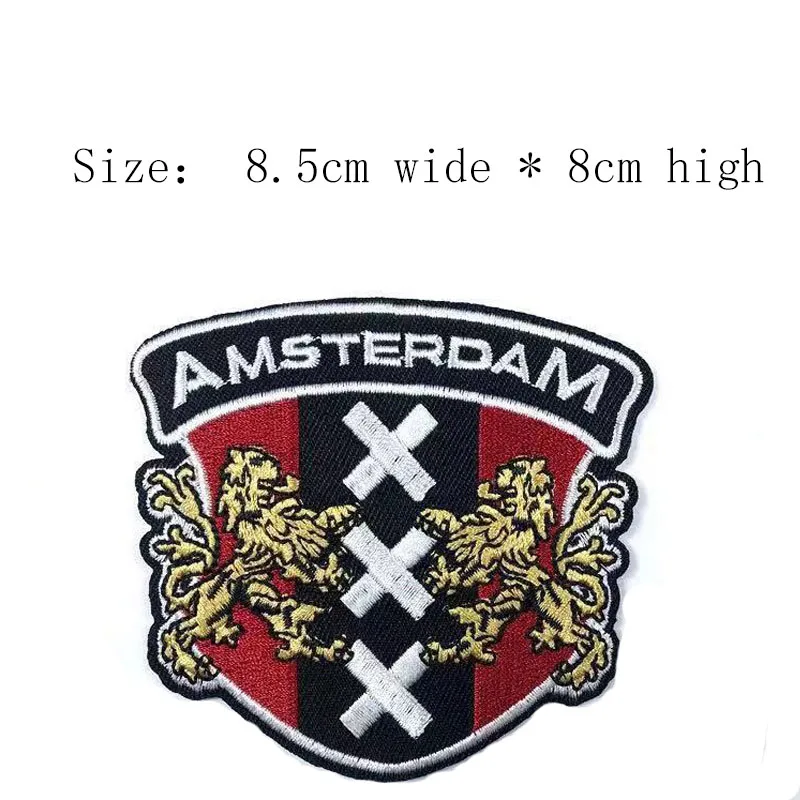 Сдвоенная нашивка с вышивкой в виде дракона бесплатная доставка для левой груди 8